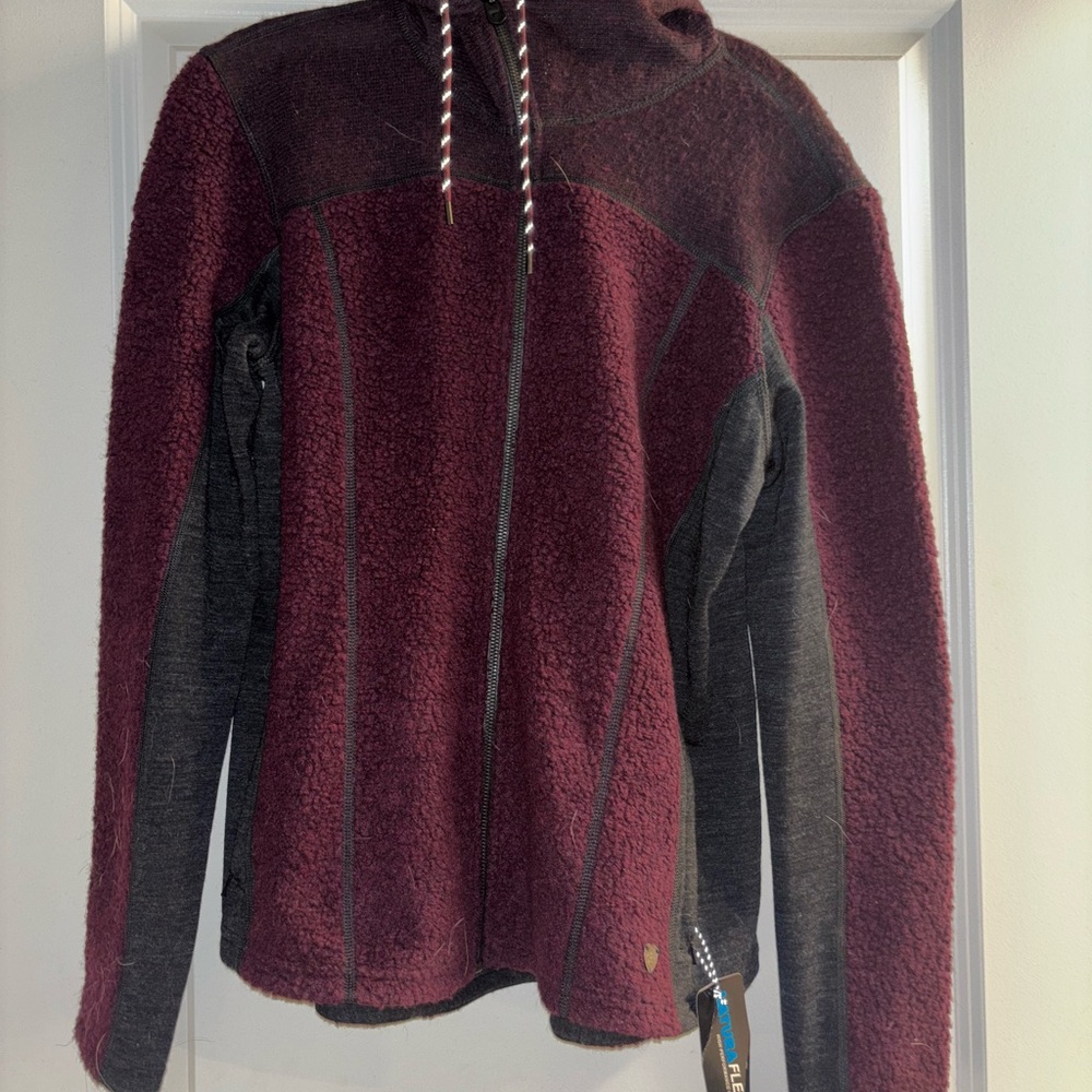 Kuhl Women's Burgundy and Gray Jacket